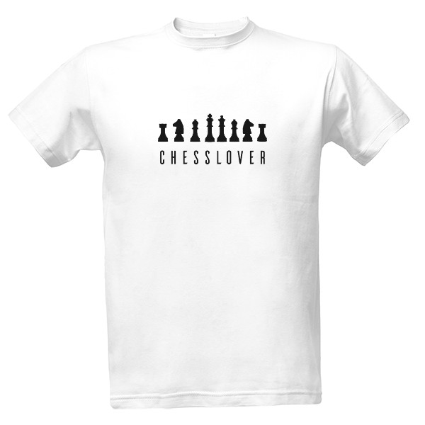 Tričko s potiskem Chesslover - šachista