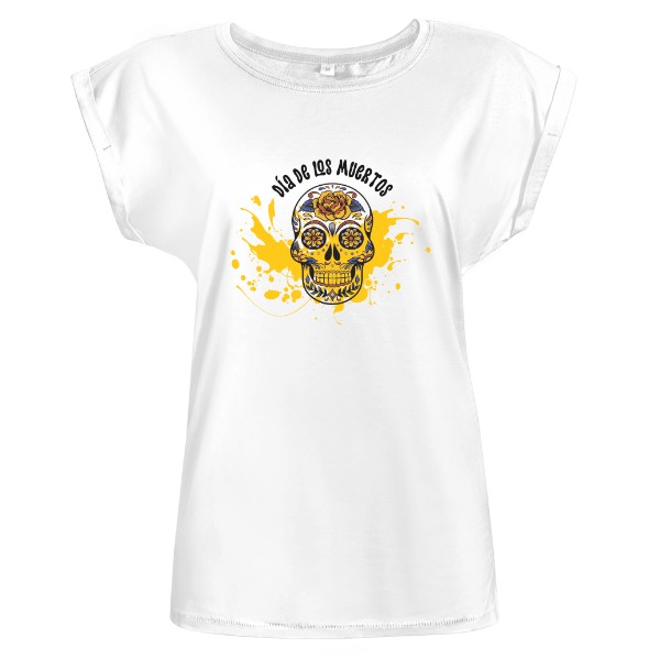 Tričko s potiskem Día de los Muertos - Den mrtvých