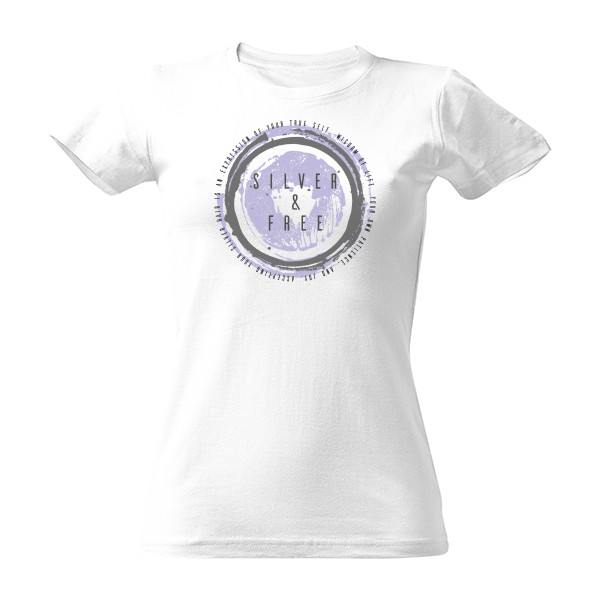 Tričko s potiskem SILVER and FREE