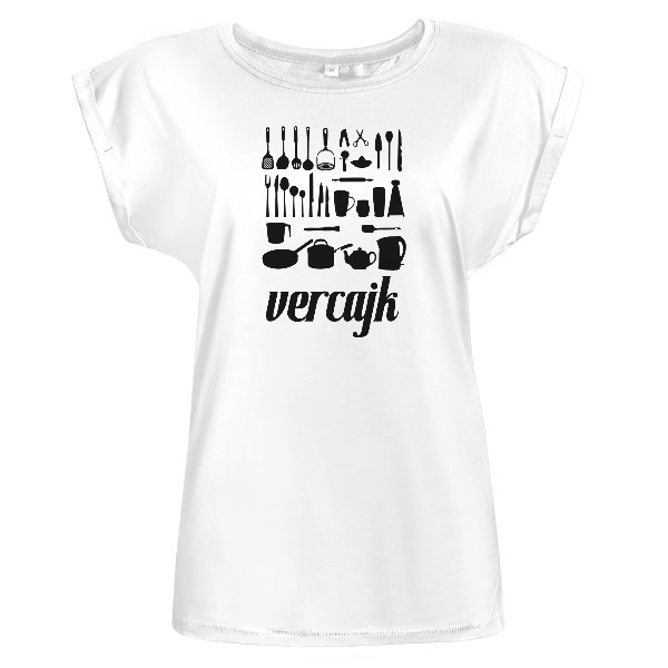 Tričko s potiskem Vercajk pro hospodyňky 