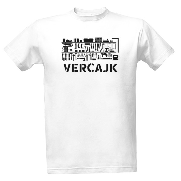 Tričko s potiskem Vercajk pro kutily